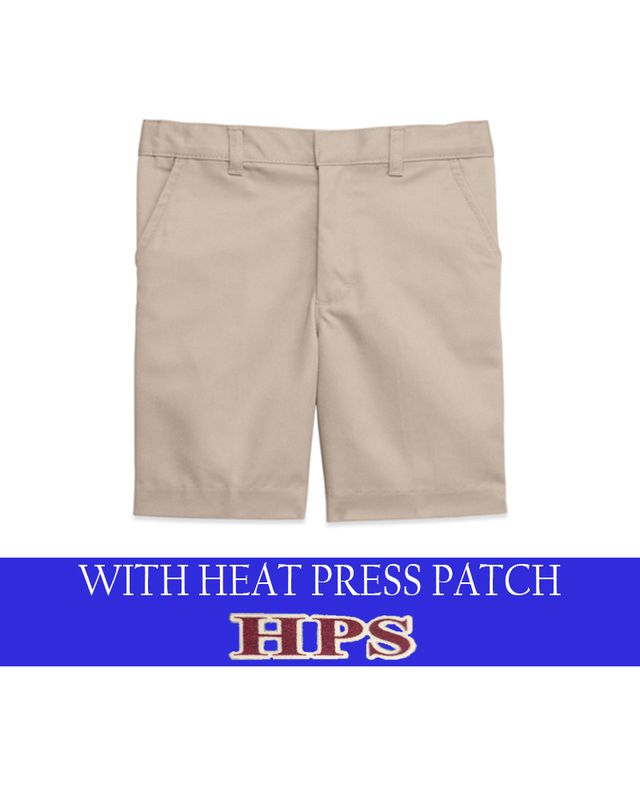 HPS BOYS/MENS FLAT FRONT SHORTS 