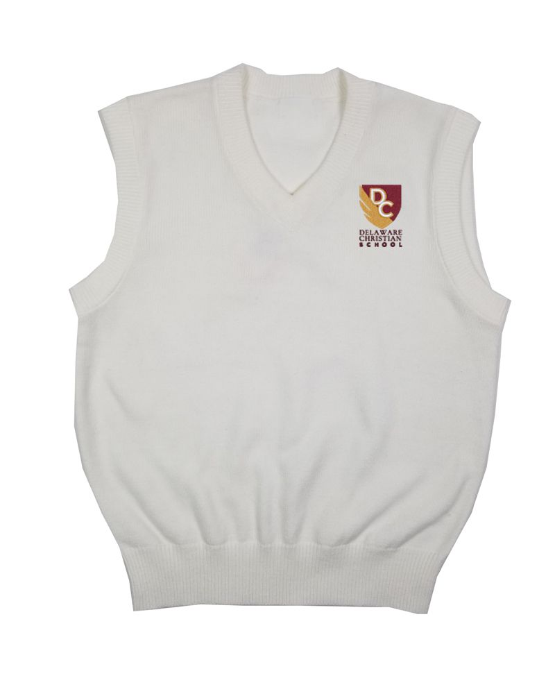 DELAWARE CHRISTIAN SWEATER VEST