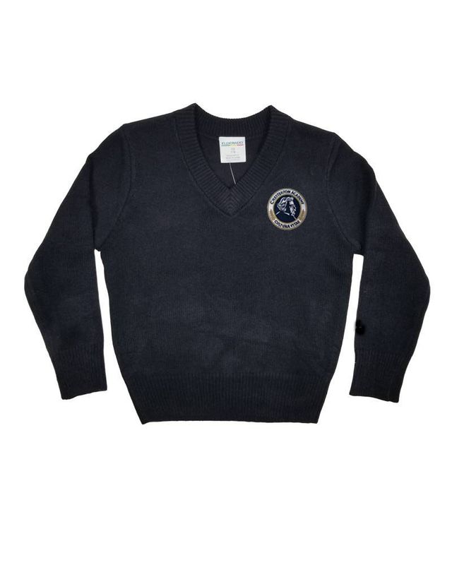 CHESTERTON ACADEMY FINDLAY V-NECK PULLOVER SWEATER