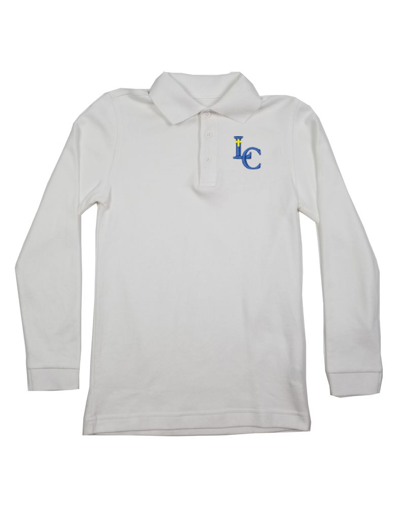 CLASSROOM LEHMAN CATHOLIC PIQUE LS POLO