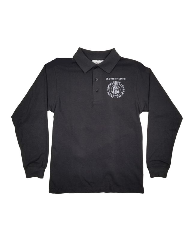 St. Benedict LS JERSEY POLO