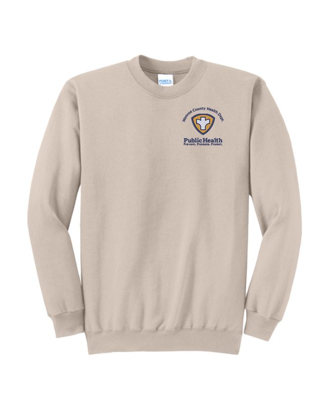MCHD Port &amp; Co Fleece Crewneck Sweatshirt