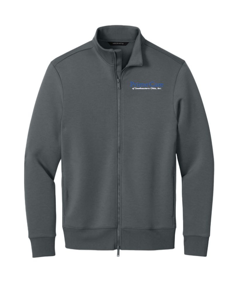 PrimeCare MERCER&amp;METTLE Full-Zip Soft Spacer, Color: Storm Grey, Size: ADULT XS