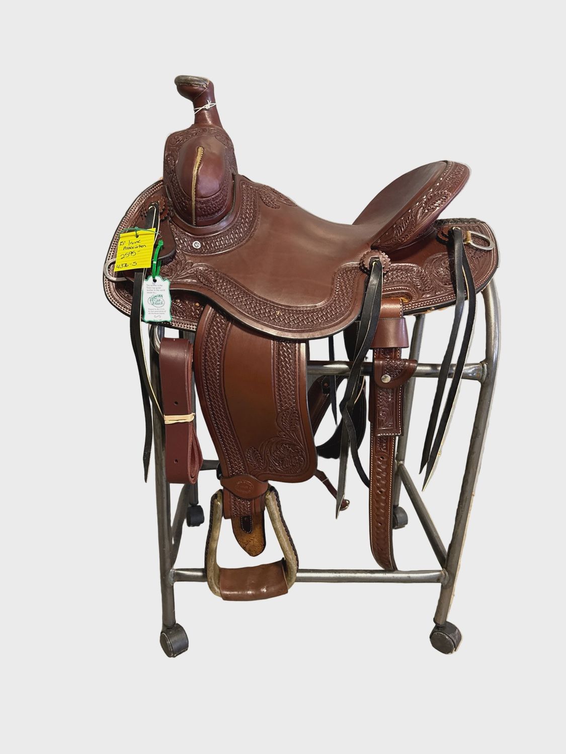 Irvine's 15" Association Saddle 1