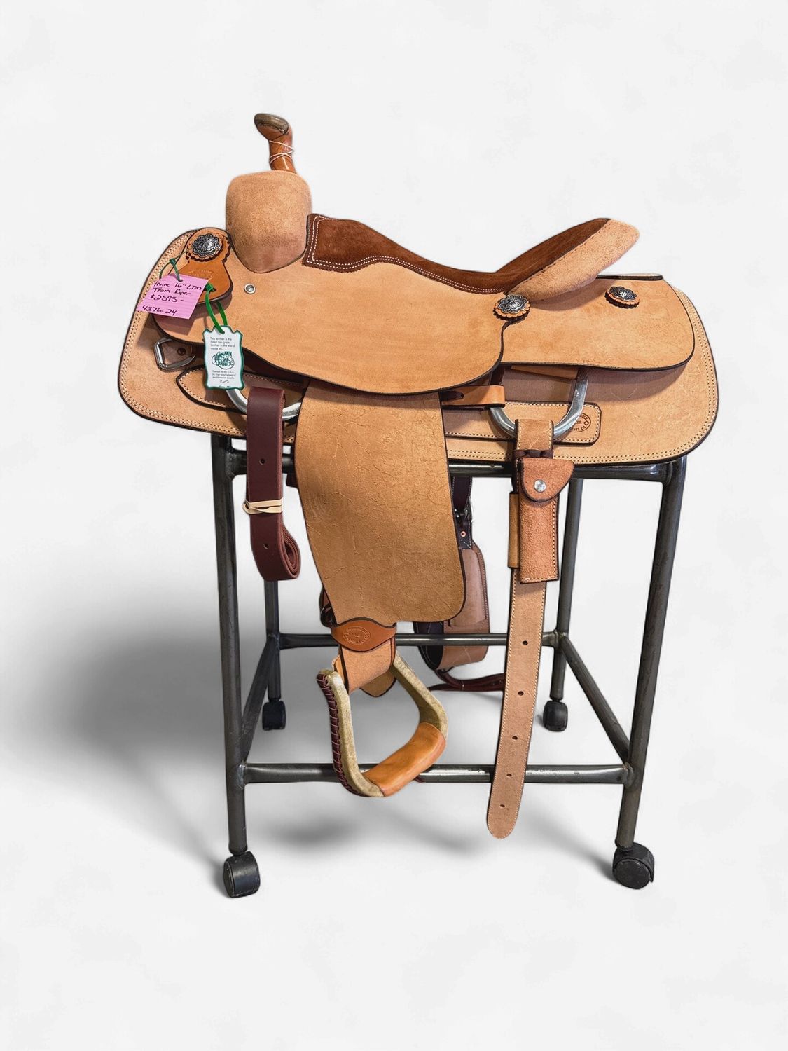 Irvine's 16" LTM Team Roping Saddle