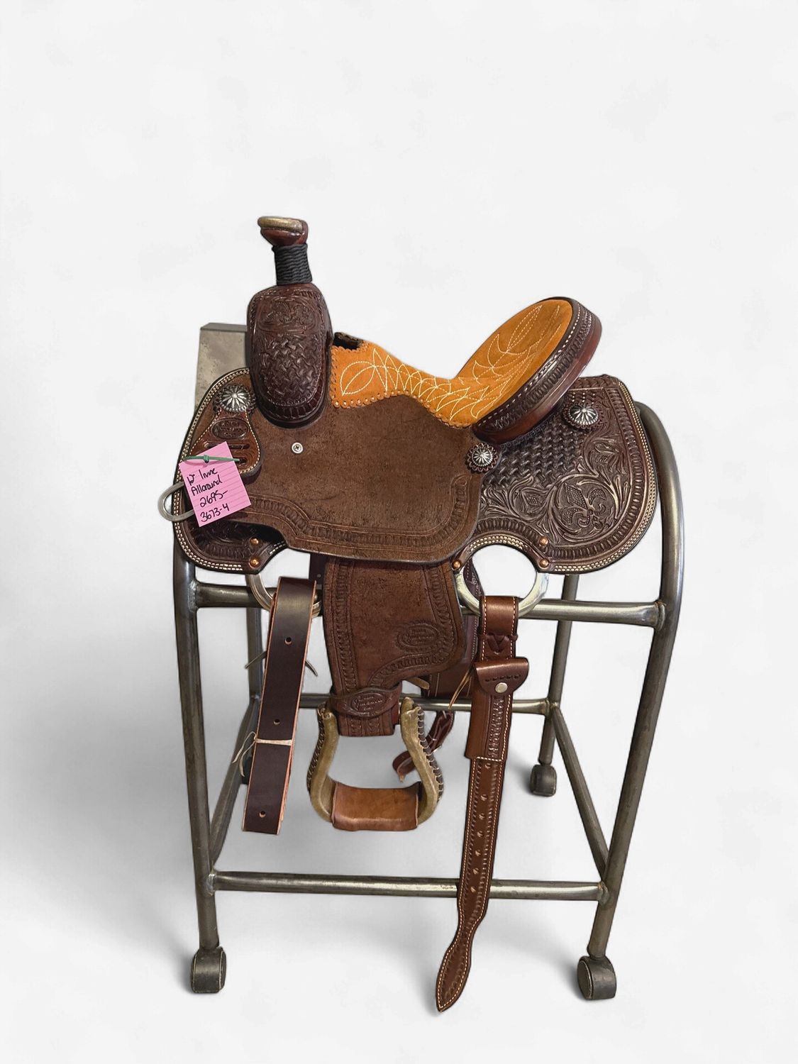Irvine's 12" All Around Saddle 1