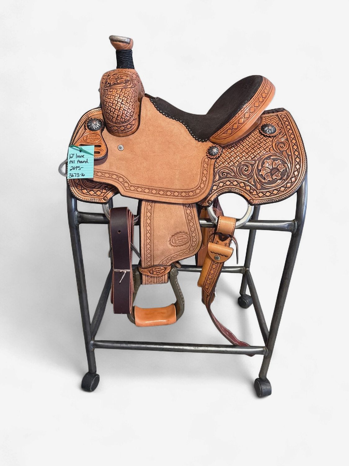 Irvine's 12" All Around Saddle 2