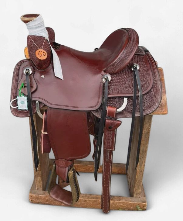 Irvine's 15 1/2" FITTS (Colt Breaking) Saddle 1