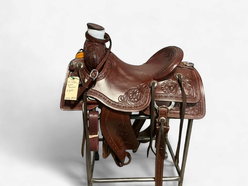 Irvine's Custom 16" Buckaroo Saddle