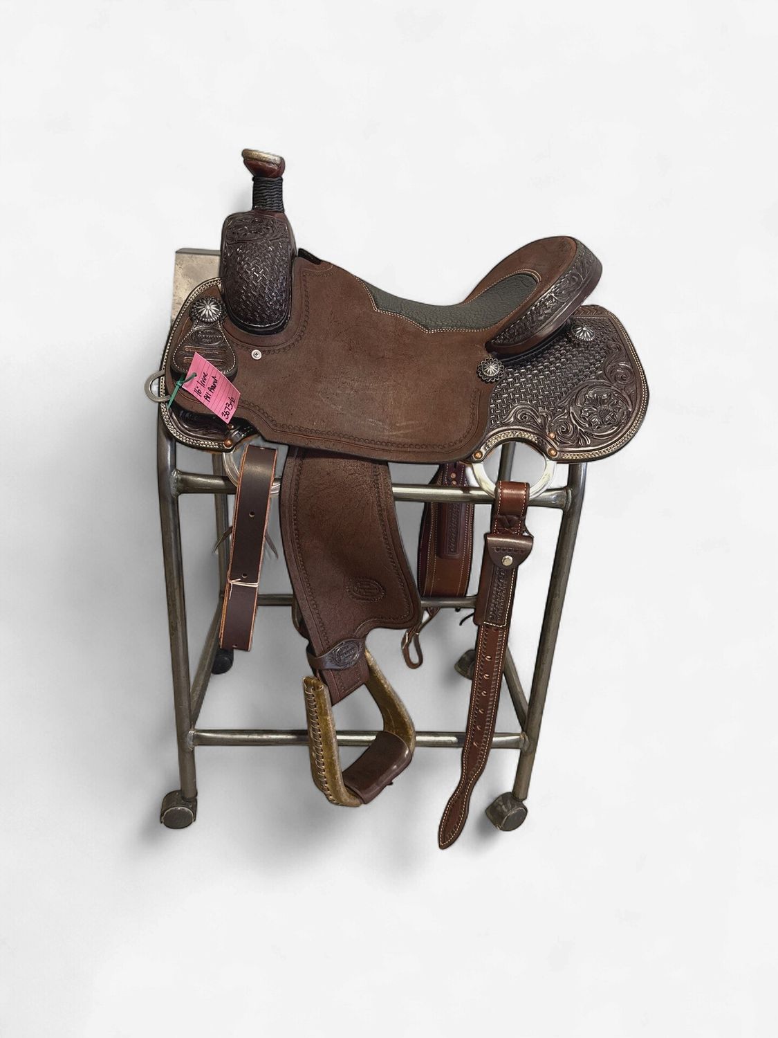 Irvine's 16" All Around Saddle-Inlay Seat