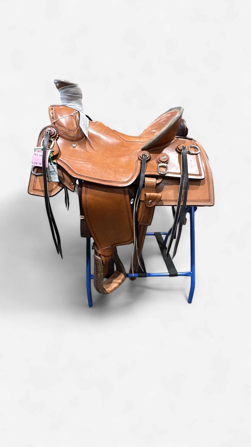 Irvine's 16" Wade Mule Saddle
