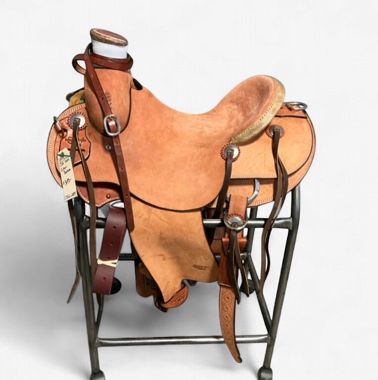 Irvine's Custom 15 1/2" Buckaroo Saddle