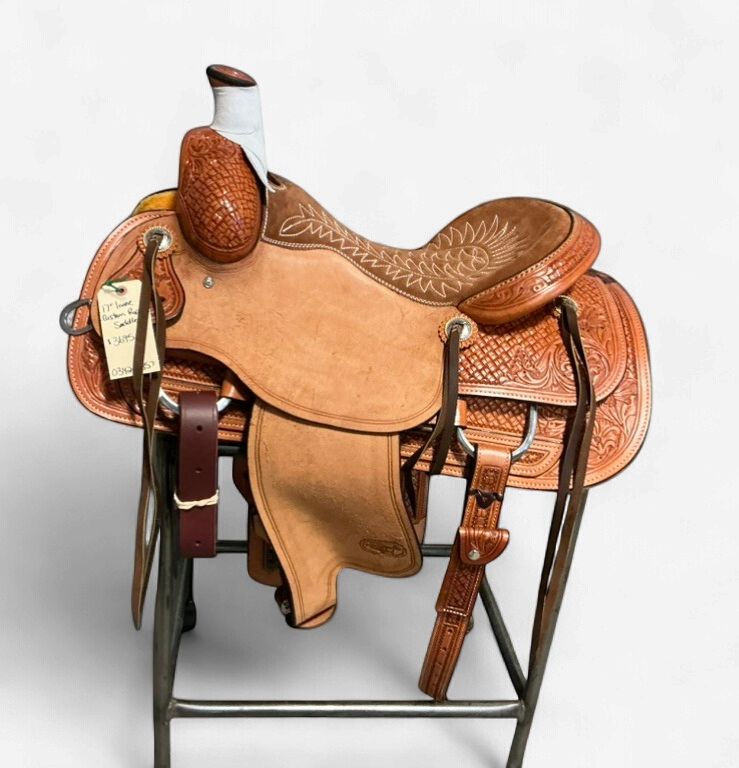 Irvine's Custom 17” Roping Saddle