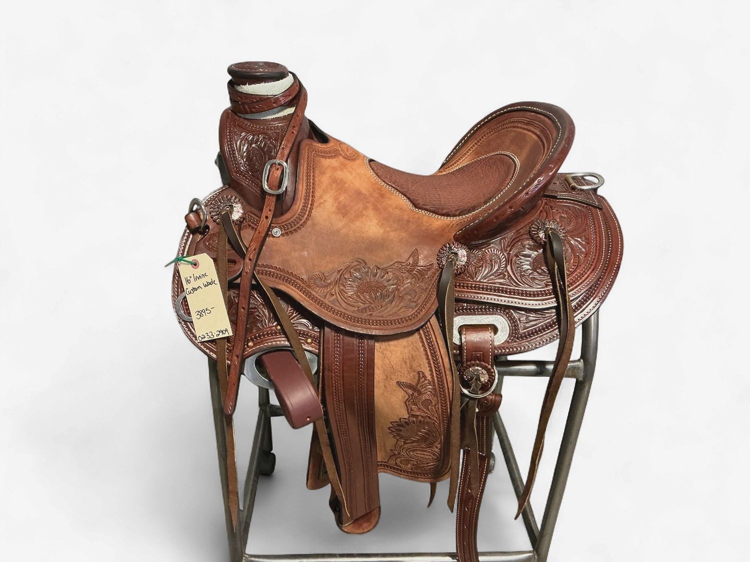 Irvine's Custom 16" Wade Saddle 0233-2909
