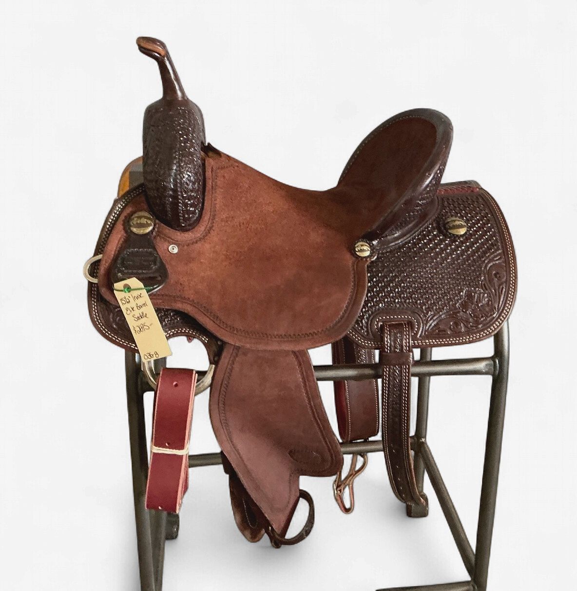 Irvine’s 15.5 Elite Barrel Saddle