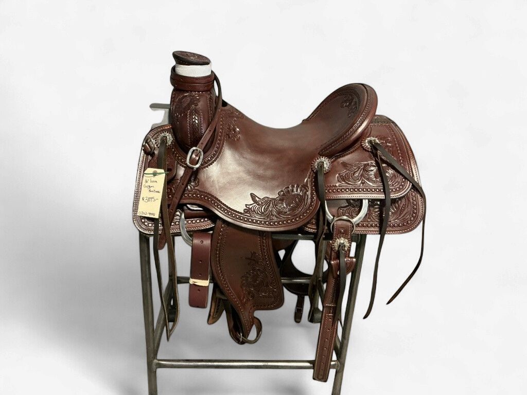 Irvine’s Custom 16” Buckaroo Saddle