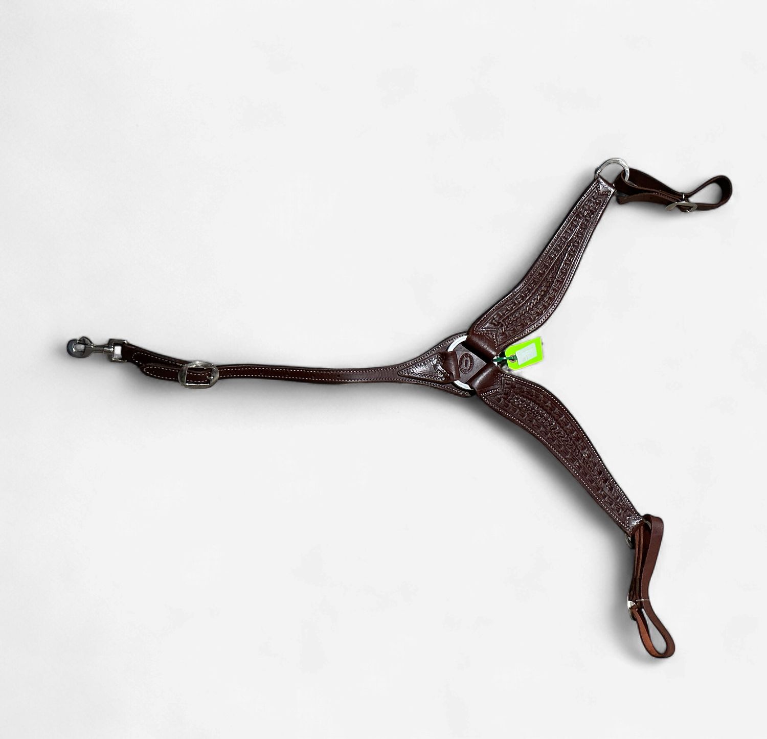 Irvine's Roping Breast Collar, Color: Heavy OIl