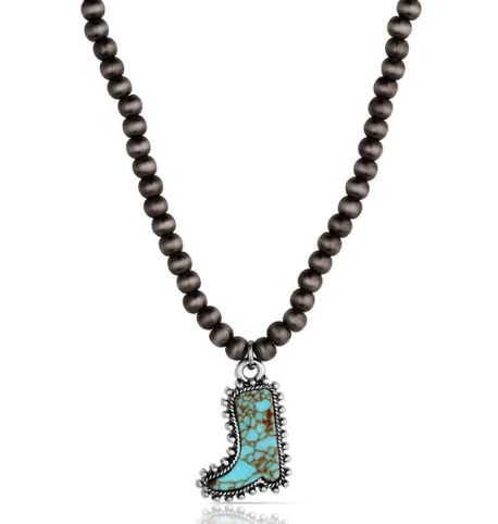 Montana Silversmiths Boot Scootin' Turquoise Necklace