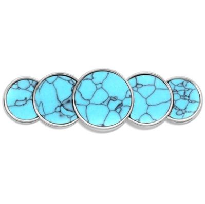 Montana Silversmiths Western Horizon Turquoise Barrette