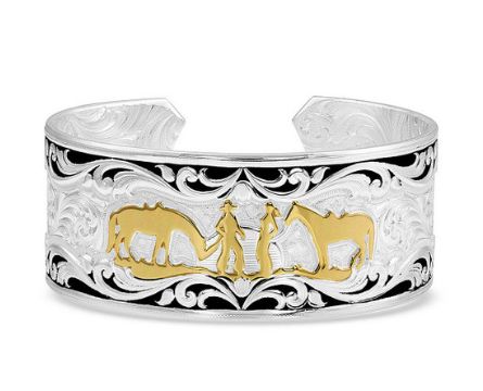 Montana Silversmiths Between Friends Cuff Bracelet