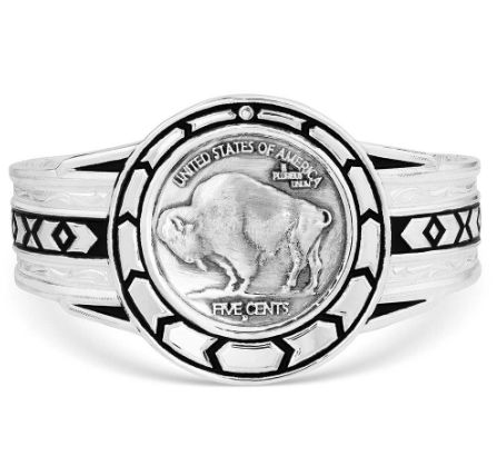 Montana Silversmiths Buffalo Plains Cuff Bracelet