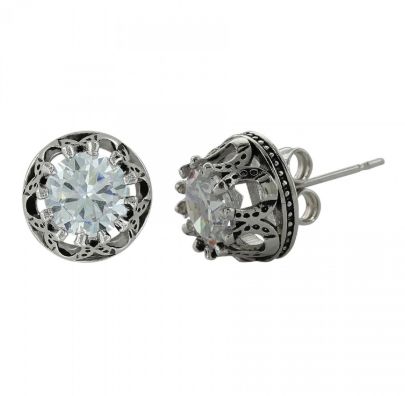 Montana Silversmiths Lucky Water Horseshoe Post Earrings