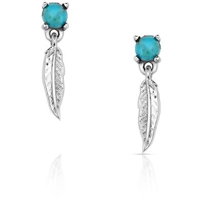 Montana Silversmiths Take Flight Turquoise Earrings