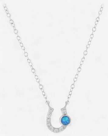 Montana Silversmiths Lightfoot Horseshoe Necklace