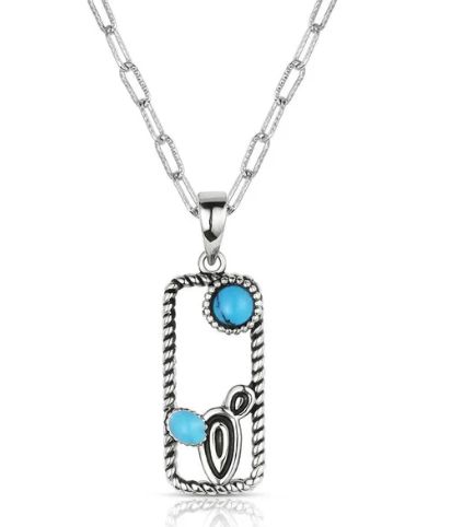 Montana Silversmiths Desert Mirage Turquoise Necklace