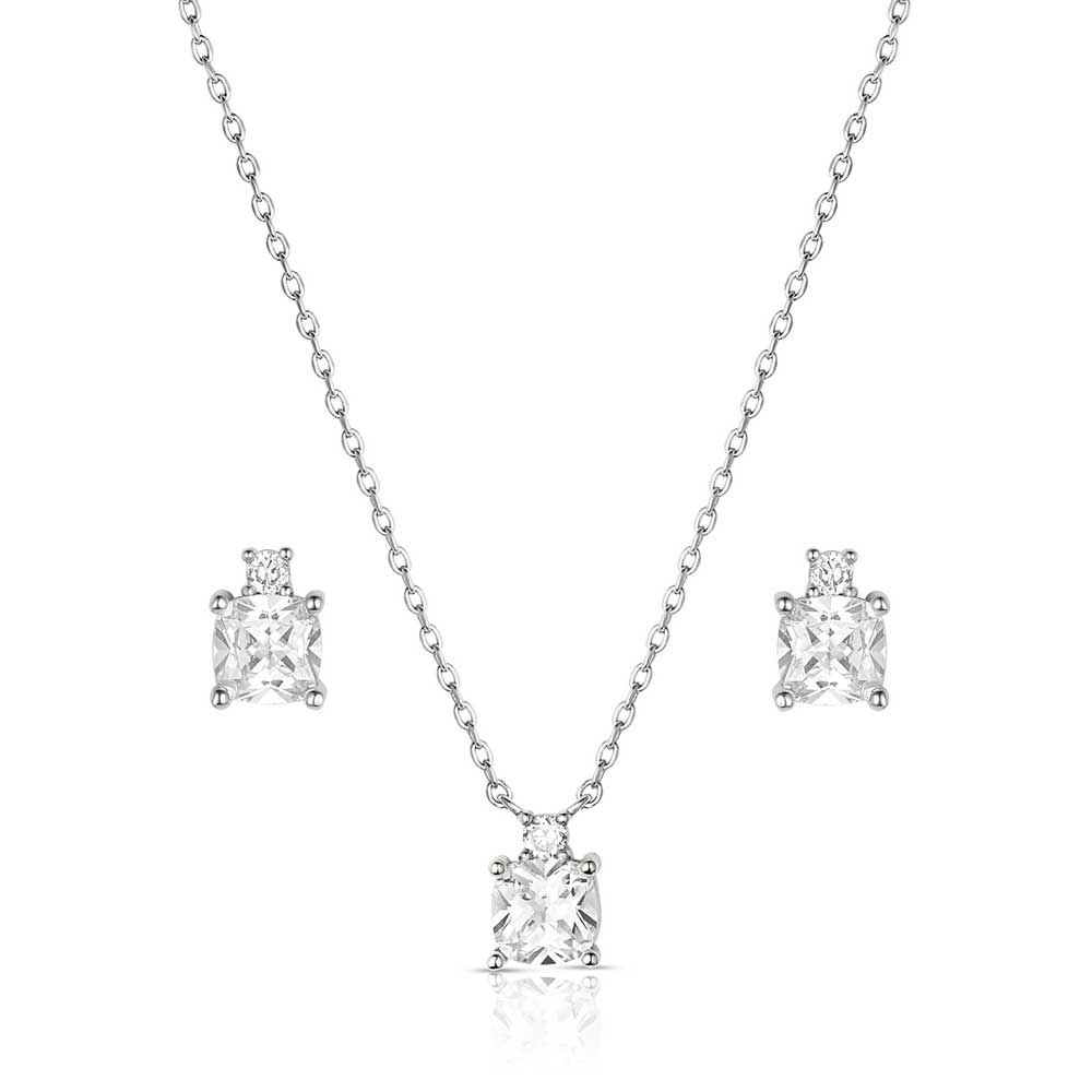 Montana Silversmiths Clean Cut Shine Jewelry Set