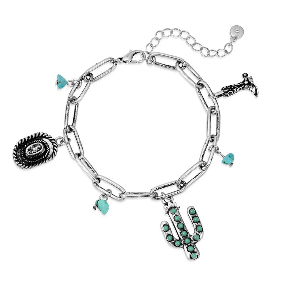Montana Silversmiths Cowgirl Charm Bracelet