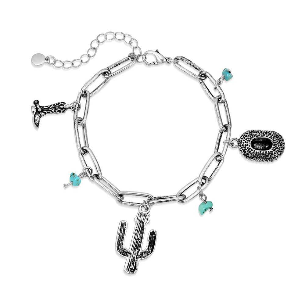 Montana Silversmiths Cowgirl Charm Bracelet