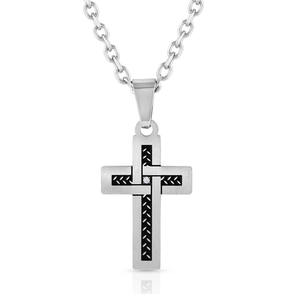 Montana Silversmiths Intertwined with Faith Cross Necklace