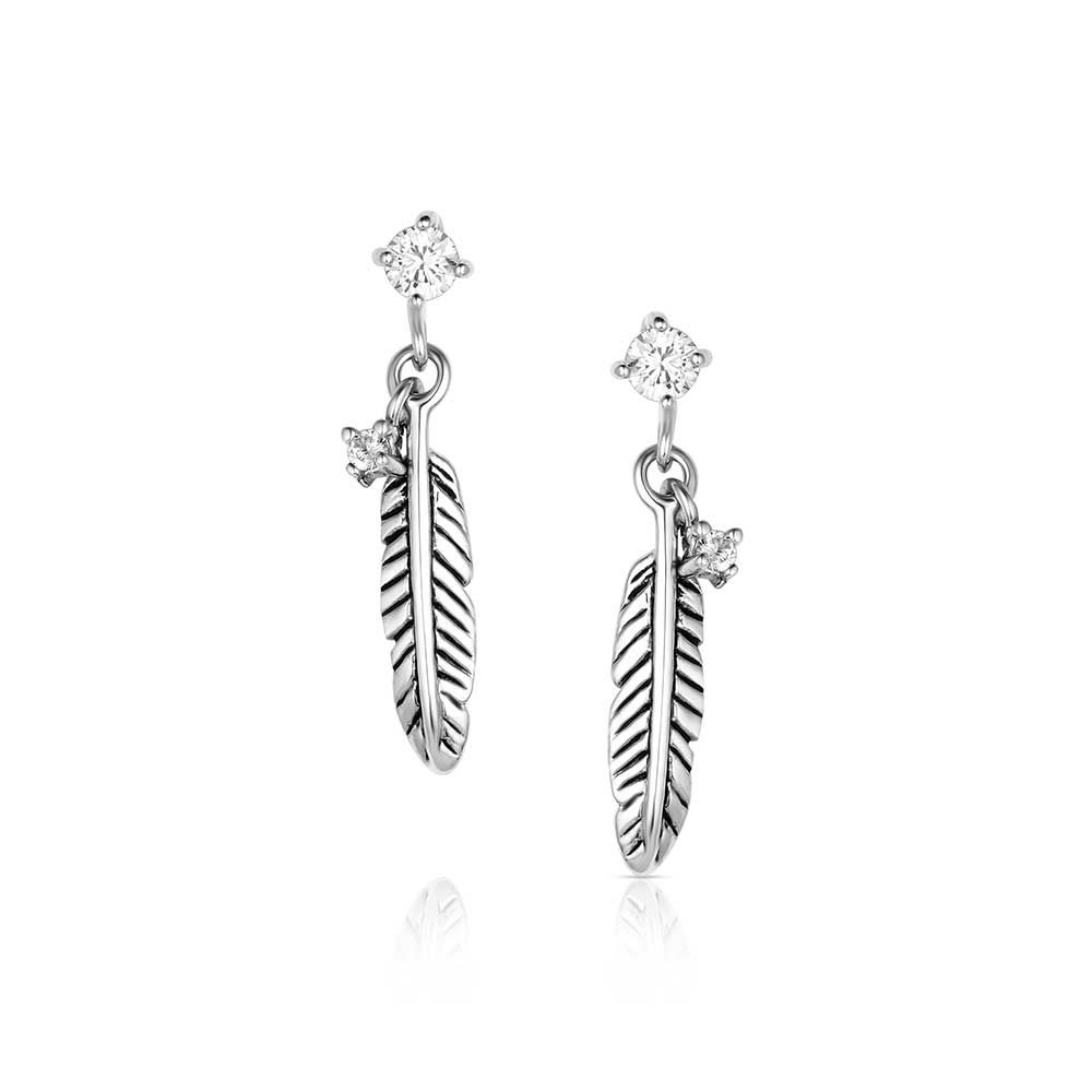 Montana Silversmiths Feather Whispers Earrings