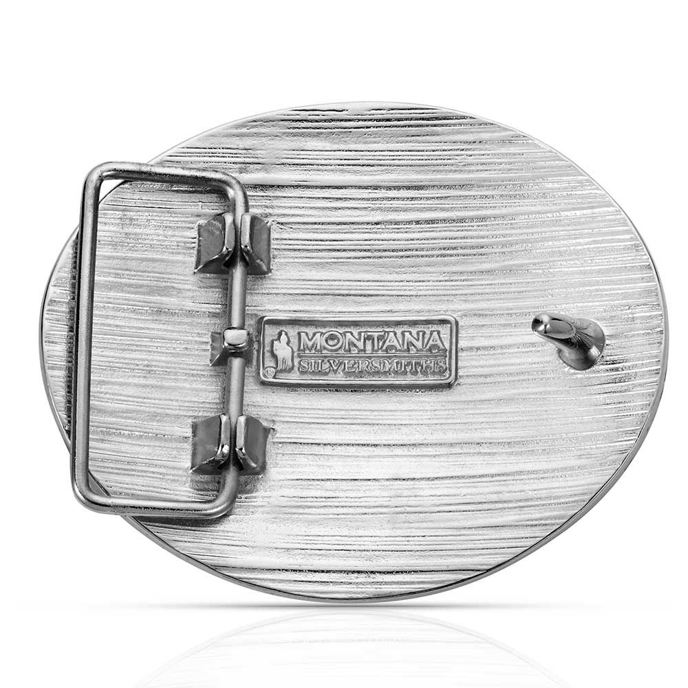 Montana Silversmiths Christian Cowboy Attitude Belt Buckle