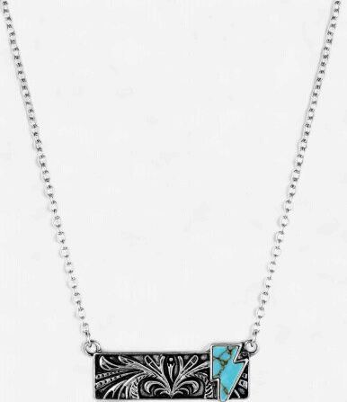 Montana Silversmiths Blue Northern Bar Necklace