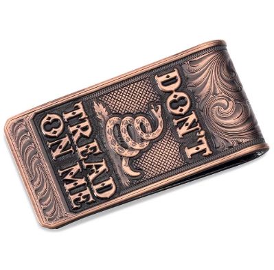 Montana Silversmiths Vintage Bronze Gadsden Money Clip