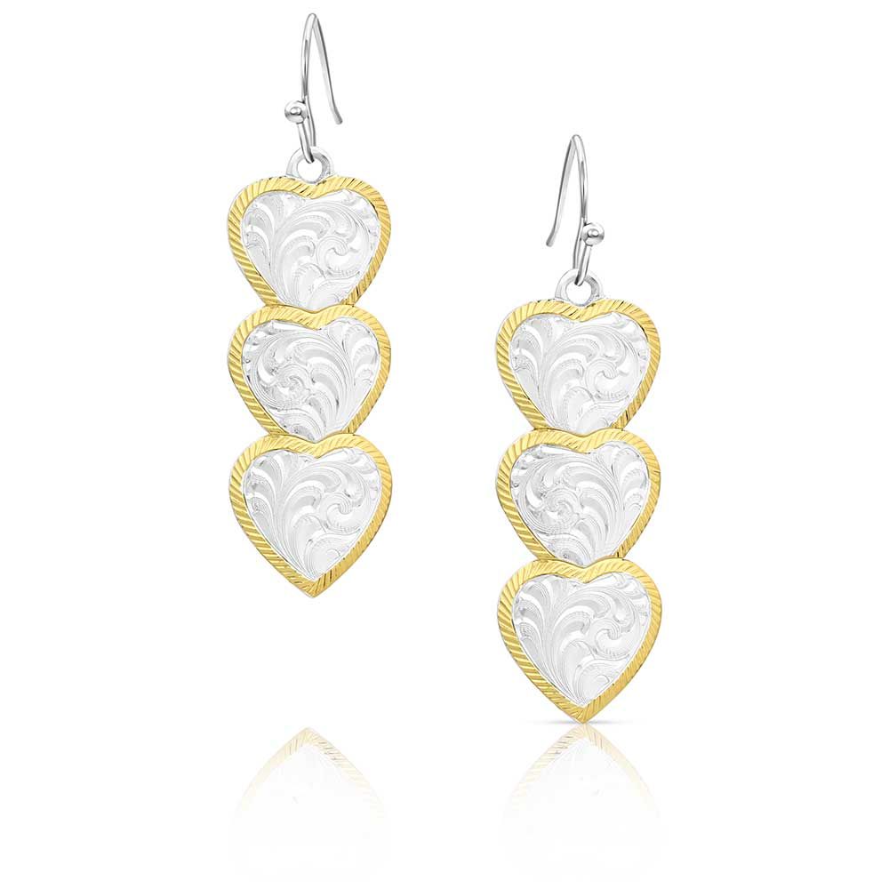 Montana Silversmiths Pure Heart Earrings