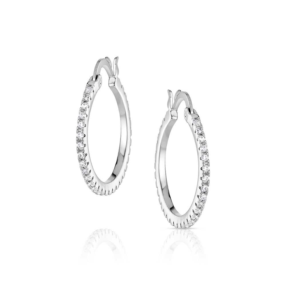 Montana Silversmiths Classic Medium Hoop Earrings