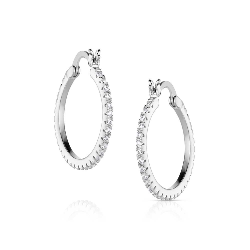 Montana Silversmiths Classic Medium Hoop Earrings