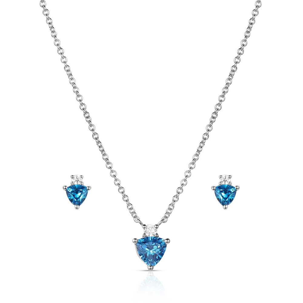 Montana Silversmiths Drop in Time Jewelry Set