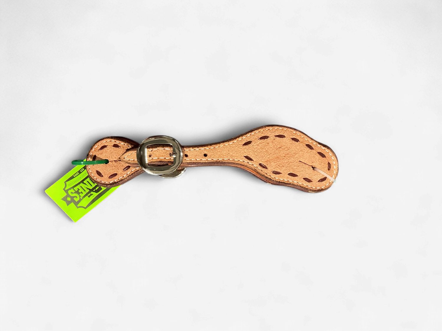 Irvine Spur Strap Rough Out W/Buckstitch
