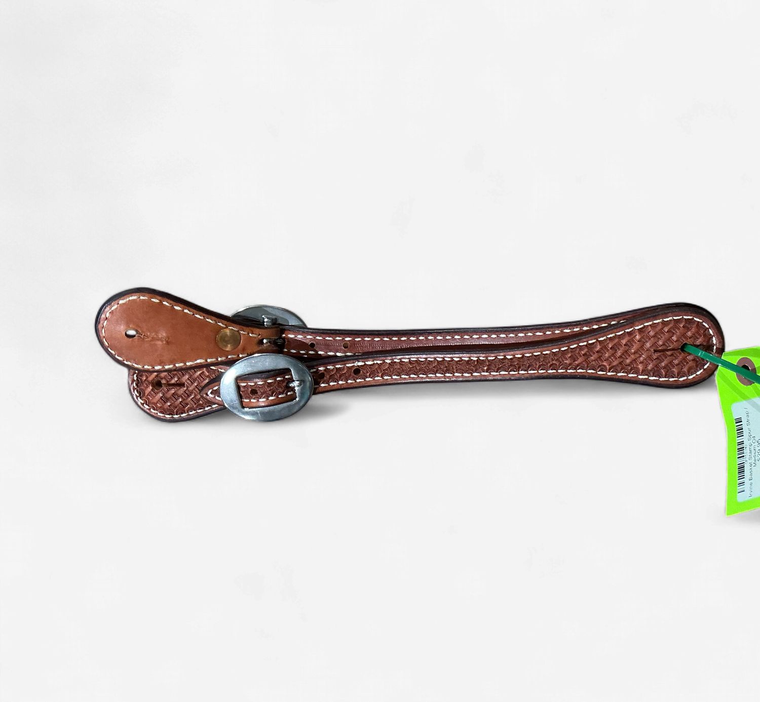 Irvine Basket Stamp Spur Strap