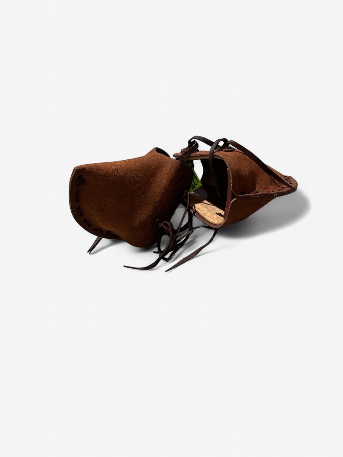 Irvine Leather Tapedero Rough Out-Dark Oil