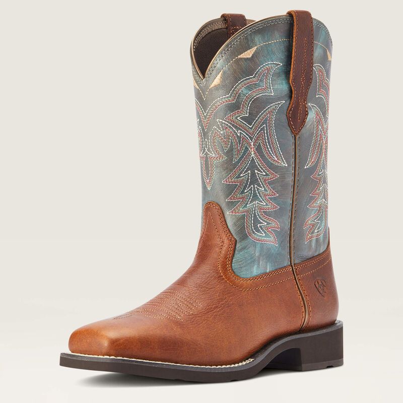 Ariat Women's Delilah Wide Square Toe Western Boot