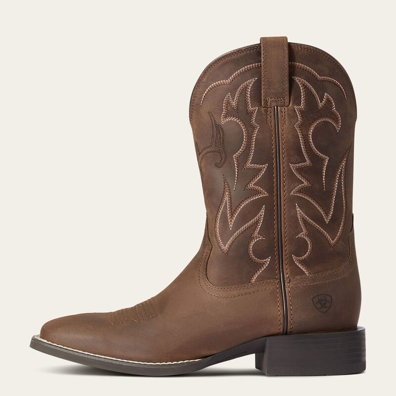Ariat Men's Sport Outdoor Wide Square Toe Cowboy Boot