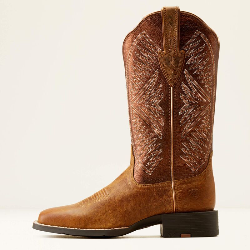 Ariat Women's Round Up Ruidoso Wide Square Toe Western Boot