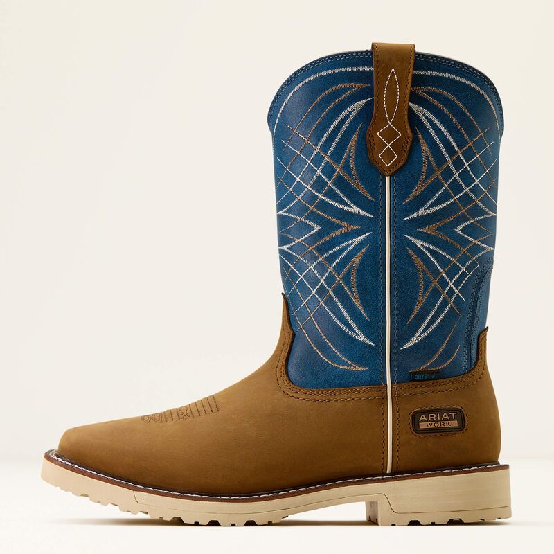 Ariat Men's Activator Waterproof Wide Square Toe Work Boot
