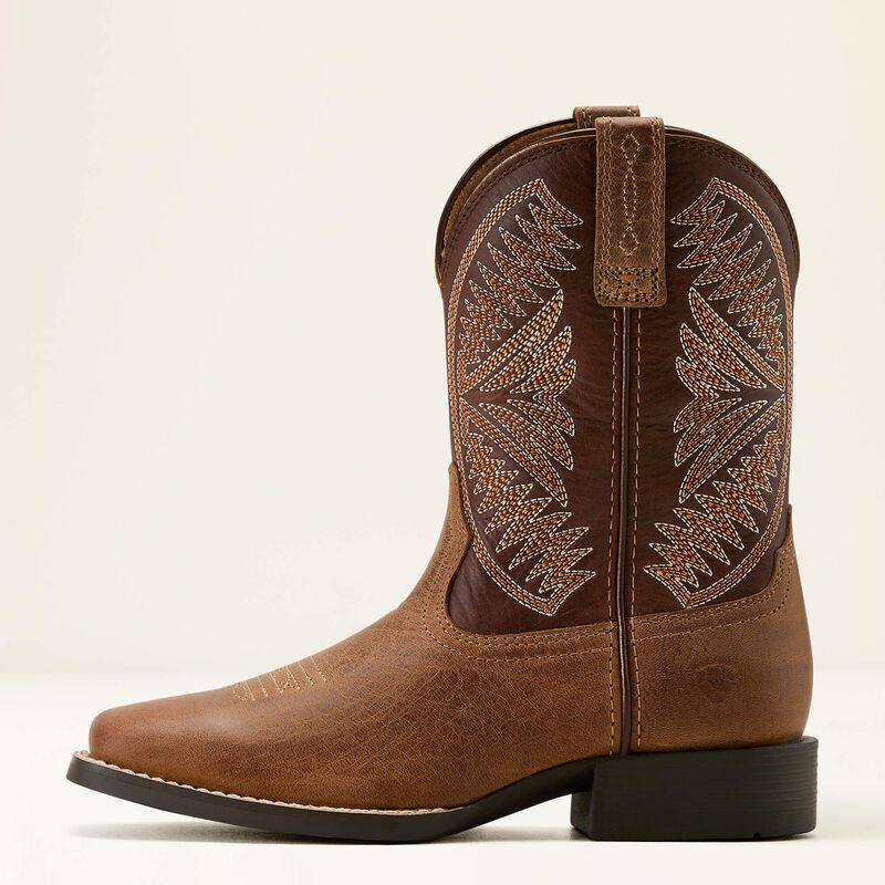 Ariat Youth Ruidoso Wide Square Toe Western Boot