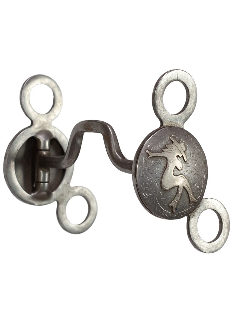Large Concho Square Port Bit-Trucker Girl